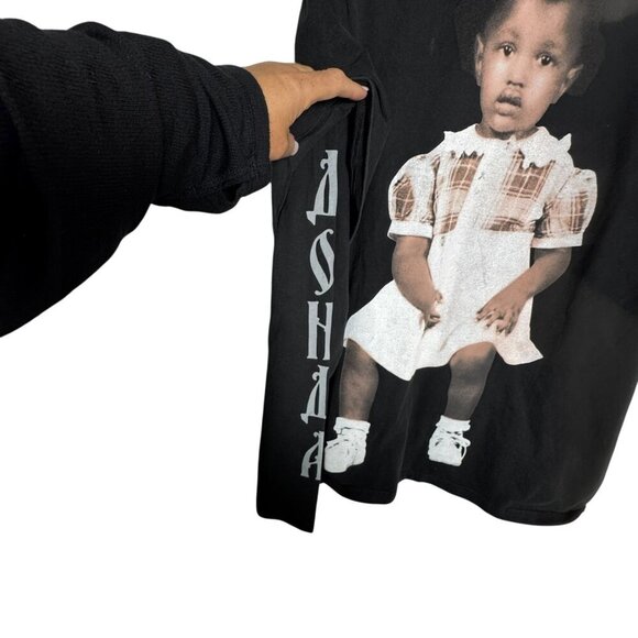 Kayne West Donda Chicago Listening Event House mens t-shirt Layered Medium - Picture 3 of 8